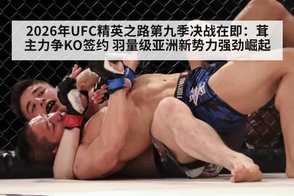 2026年UFC精英之路第九季决战在即：茸主力争KO签约 羽量级亚洲新势力强劲崛起 | huatihui